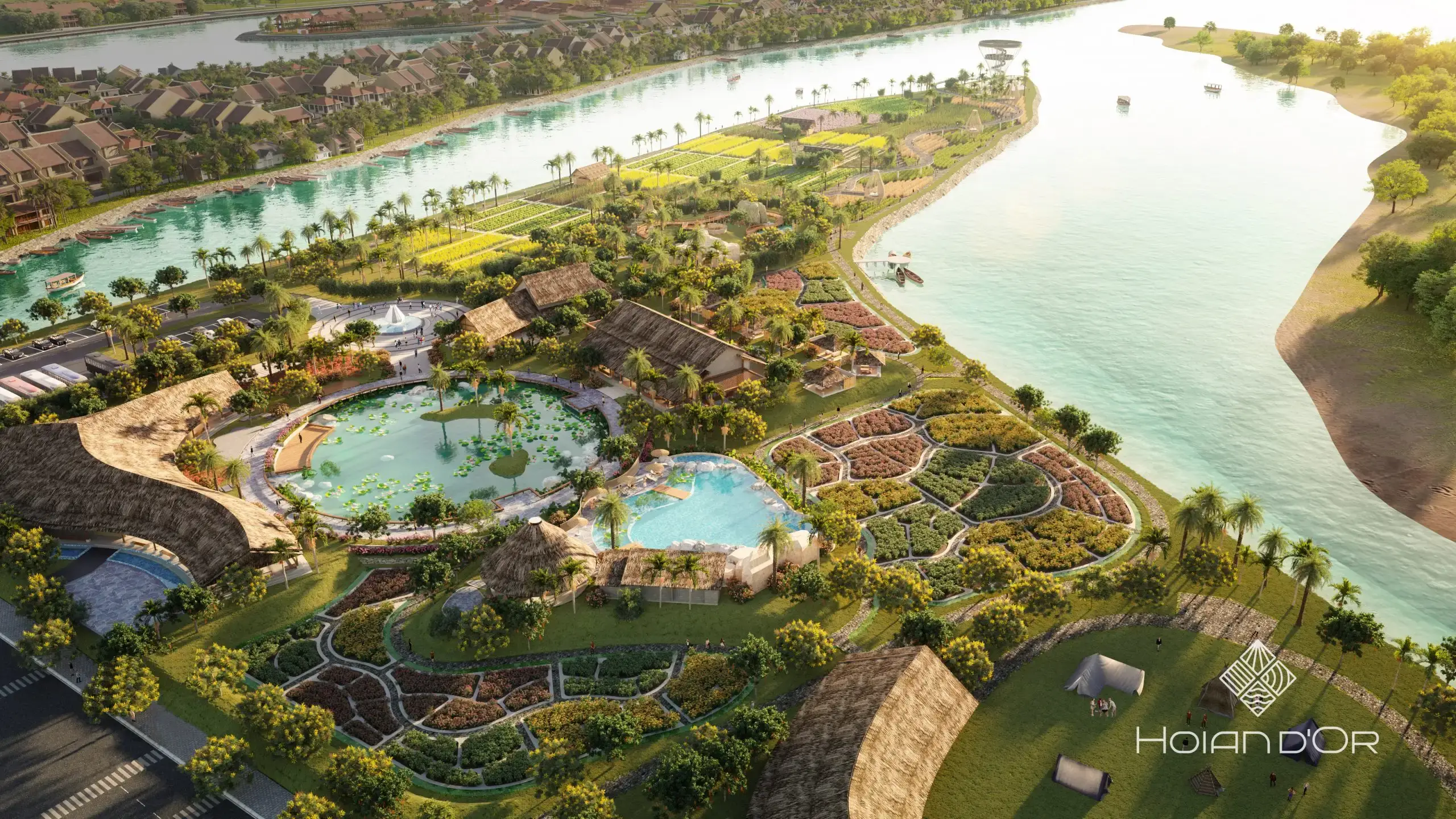 Hình ảnh công viên sinh thái dự án Hoian d'Or (1)